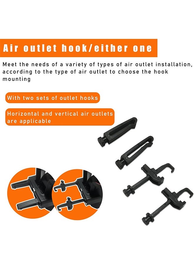 حامل أكواب السيارة وحامل الهاتف 2 في 1 للسيارات والسيارات وحامل الأكواب الموسع وملحقات السيارة - Image 5