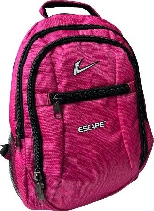 ESCAPE Backpack Laptop Compartment Sports and School Backpack Fabric Bag Outdoor Daily Use 30X43X13 Fuchsia  - Image 4