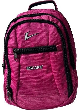ESCAPE Backpack Laptop Compartment Sports and School Backpack Fabric Bag Outdoor Daily Use 30X43X13 Fuchsia  - Image 1