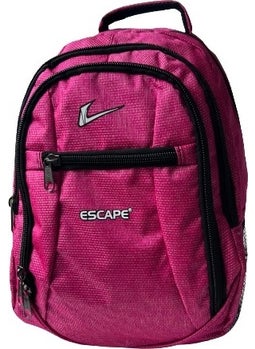 ESCAPE Backpack Laptop Compartment Sports and School Backpack Fabric Bag Outdoor Daily Use 30X43X13 Fuchsia  - Image 3