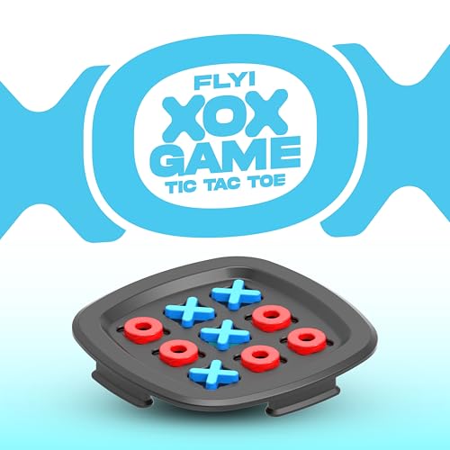FLYI BLOWEST XOX Game Toy for Kids & Adults, 3+ Years, Memory Match Stick Chess Game, Family Funny Block Board Games, Brain Training & Educational Board Games, 2 Players, Tic Tac Toe - Image 2