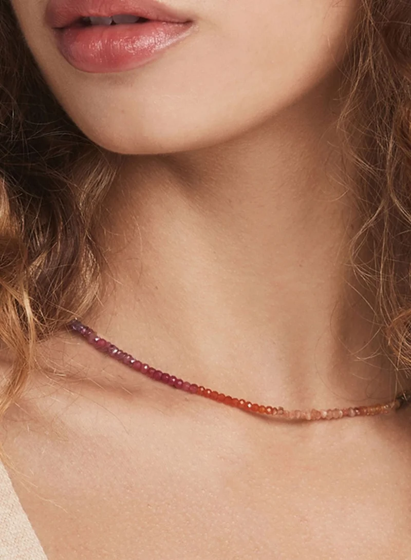 SHASHI Aisha Gemstone Necklace