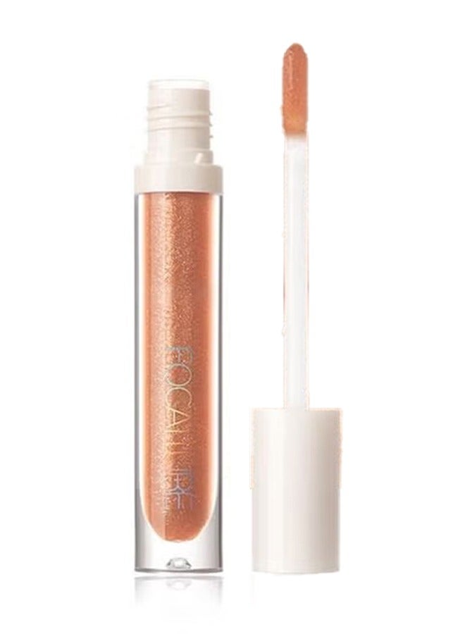 فوكالور شفة لمعان سائل لؤلؤي طويل المفعول ، 3G / 0.10 oz - Image 1