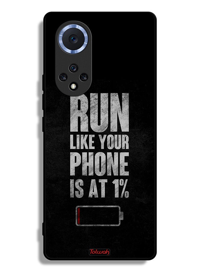 Tolwak Honor 50 Pro Protective Case Cover Run Like Your Phone Is At 1 Percent - Image 2