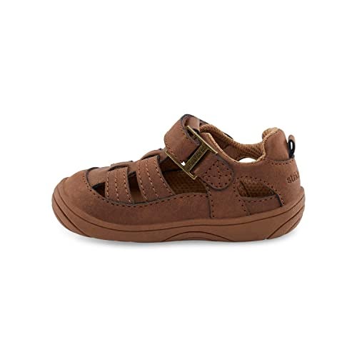 Stride Rite 360 Unisex Baby Amos 3.0 Sandal, Brown, 3 Infant US - Image 5