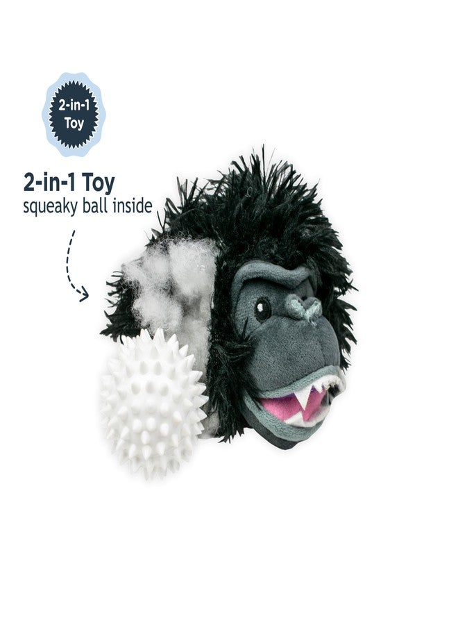 Tall Tails 2-in-1 Fetch Ball Dog Toy, Gorilla - Image 3