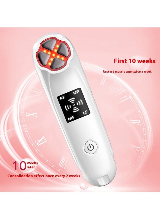 فورباو جهاز تدليك الوجه 5 في 1 بتقنية EMS - علاج LED، جهاز تجميل مضاد للشيخوخة، نحت الفك، شد البشرة، العناية بالتجاعيد، حقن السيروم، تنحيف الوجه - Image 2