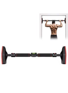 Halamine Indoor horizontal bar, adjustable pull-up bar, wall-mounted pull-up bar with locking and adjustable width, 96-135CM  - Image 1