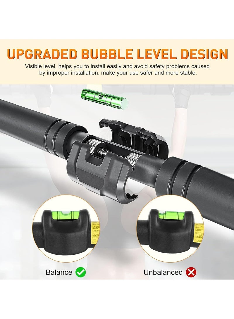 هالامين عارضة أفقية داخلية，عقلة الباب الرياضية， من 96 إلى 135 سم. - Image 4