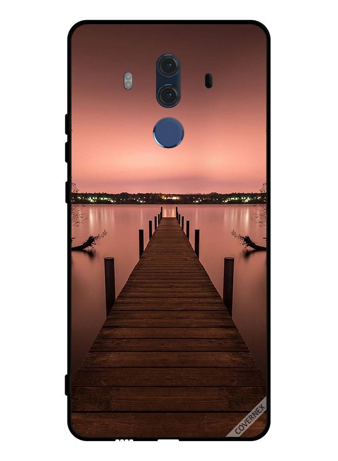 Covernex Protective Case Cover For Huawei Mate 10 Pro Pathway To Sea Evening - Image 1