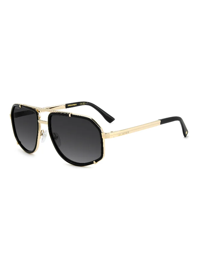 Dsquared2 DSQUARED2 D2 0190/S Sunglasses Black Rectangular