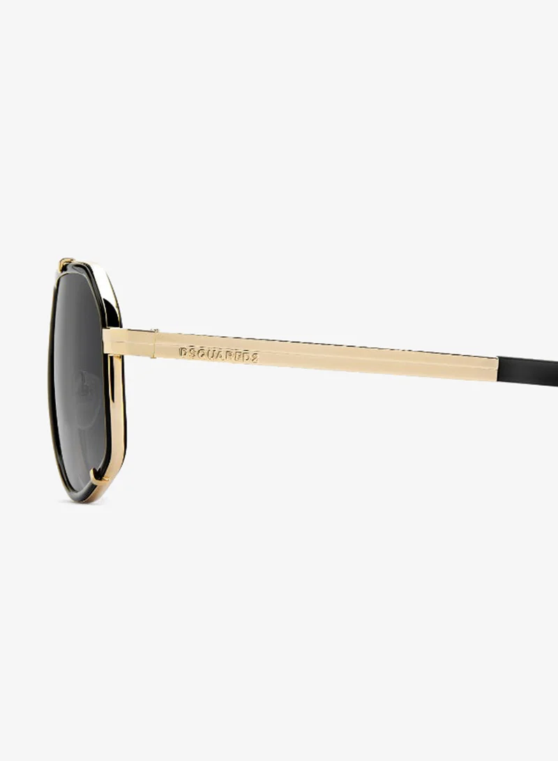 Dsquared2  DSQUARED2 D2 0190/S Sunglasses Black Rectangular  | Best Price UAE