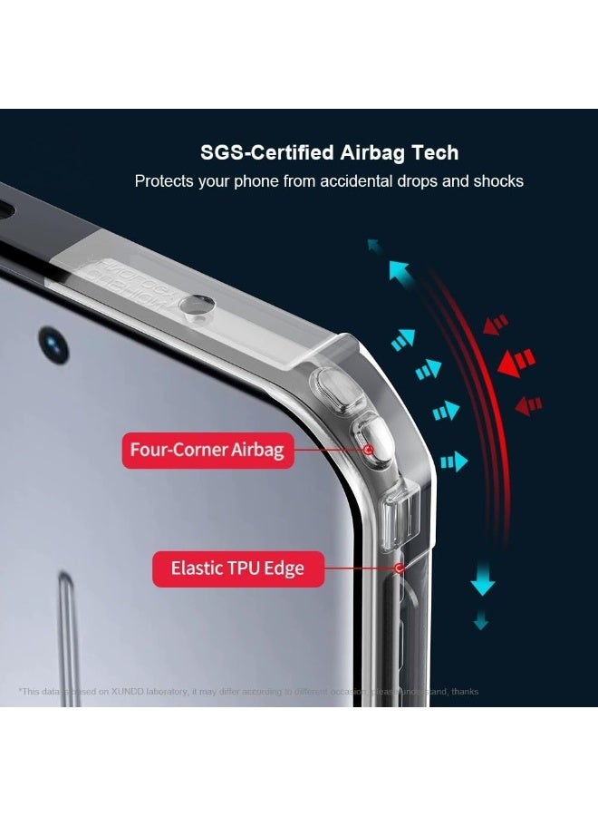 عام متوافق مع غلاف تكنو سبارك سليم 4G، TPU ناعم + PC صلب مقاوم للسقوط، غلاف خلفي شفاف مع وسائد هوائية في الزوايا الأربع وحماية شاملة للعدسة. - Image 4