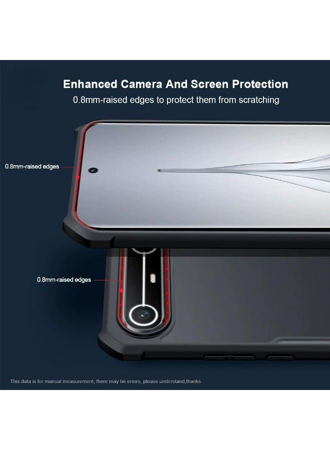 عام متوافق مع غلاف تكنو سبارك سليم 4G، TPU ناعم + PC صلب مقاوم للسقوط، غلاف خلفي شفاف مع وسائد هوائية في الزوايا الأربع وحماية شاملة للعدسة. - Image 3