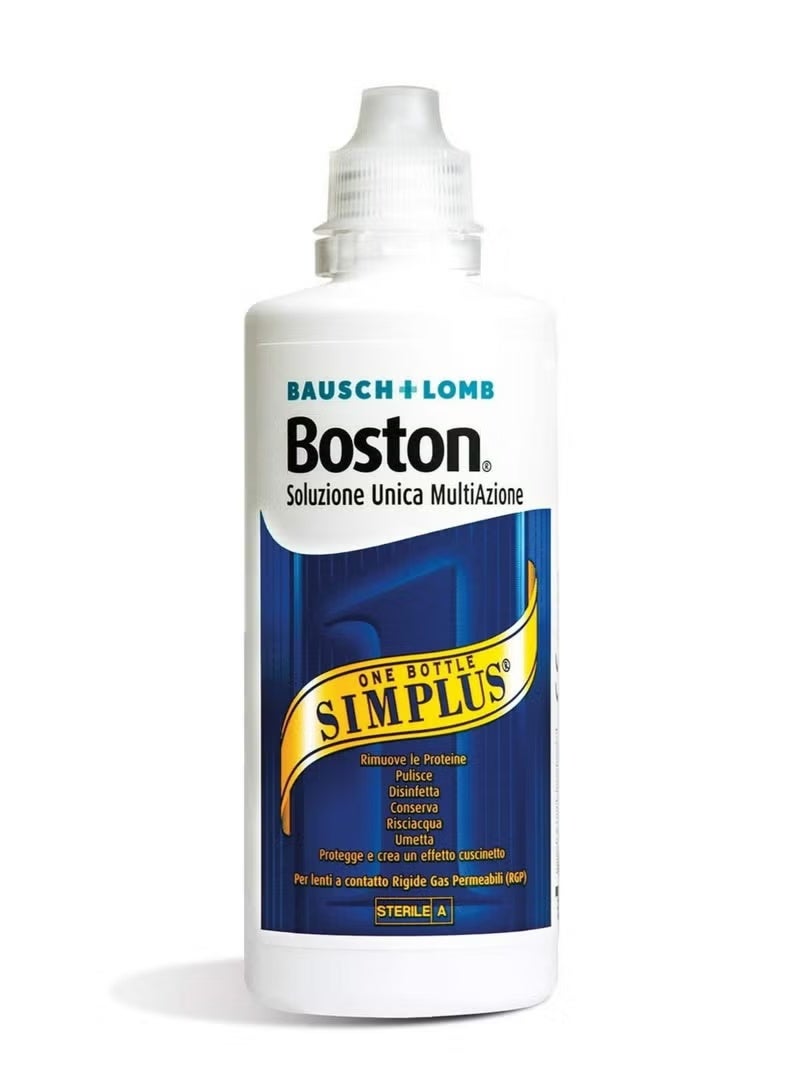 بوستون محلول العدسات اللاصقة متعدد الاستخدامات من بوش + لومب سيمبلس، 120 مل مع علبة العدسة - Image 5