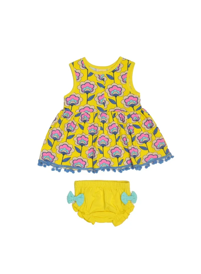 AIKO AIKO- Infant 2 pc Set with with Floral Print