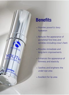 iS CLINICAL Youth Eye Complex, Anti-Aging Brightening Under Eye Cream, Reduces Puffiness, Hydrating and Firming Eye Cream  - Image 4