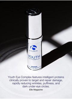 iS CLINICAL Youth Eye Complex, Anti-Aging Brightening Under Eye Cream, Reduces Puffiness, Hydrating and Firming Eye Cream  - Image 5
