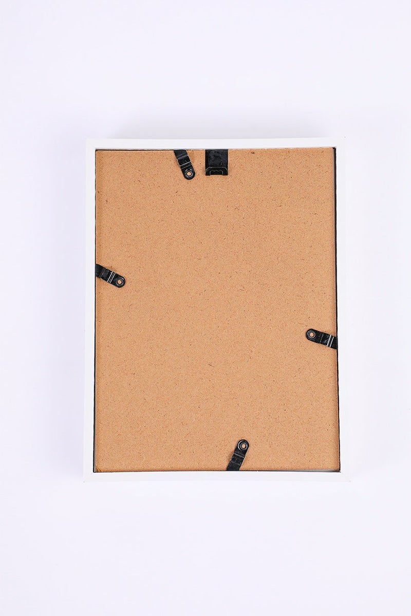 Muy Mucho Photo Frame 15 L x 20 H x 4 W cm, White  - Image 2