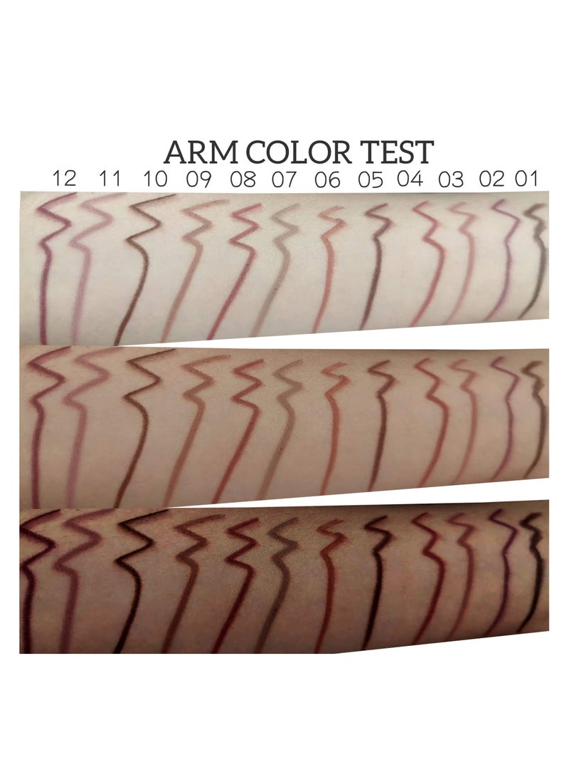 SHCOETY 12 Pieces Lip Liner Pencil Long Lasting - Image 2