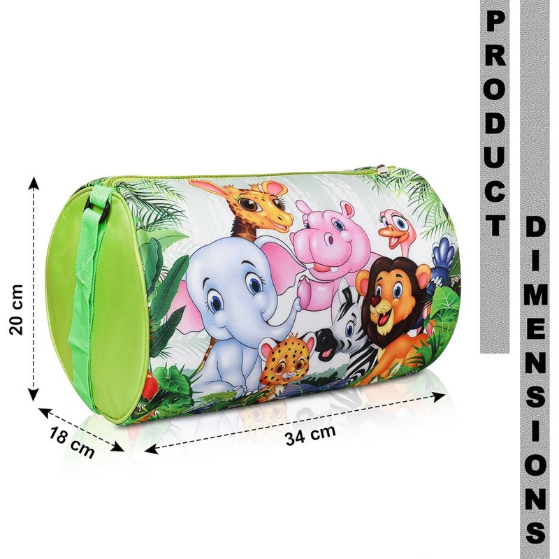 Stylbase Multicolor Polyester Kids Duffle Travel Bag for Travelling Gym, Dance, Swimming, Picnic, Sports, Traveling Bag for Boys & Girls Duffle Bag - Image 2