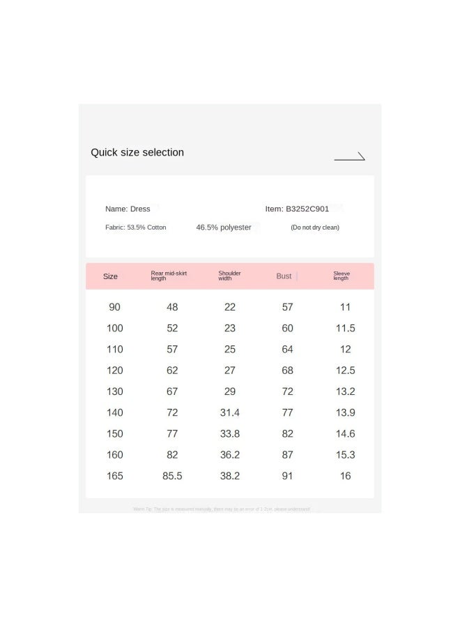 DEESHA Premium Quick-dry Polo Dress】girls' 25 Kids Matching Family Outfit Summer Dress Sweet Princess Dress - Image 5
