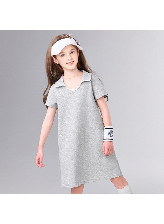 DEESHA Premium Quick-dry Polo Dress】girls' 25 Kids Matching Family Outfit Summer Dress Sweet Princess Dress - Image 4