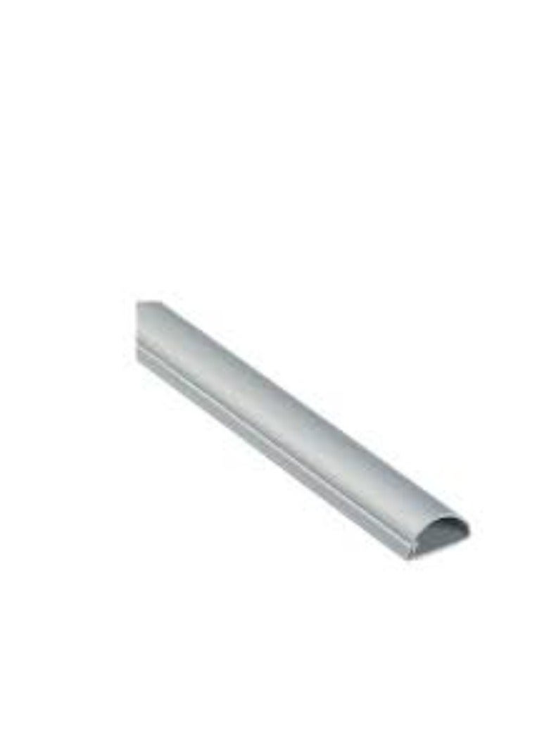 KNP KNP PVC Floor Trunking 14mm x 48mm is a Practical and Durable Solution for Organizing and Protecting Electrical Cables and Wires On Floors.  - Image 1