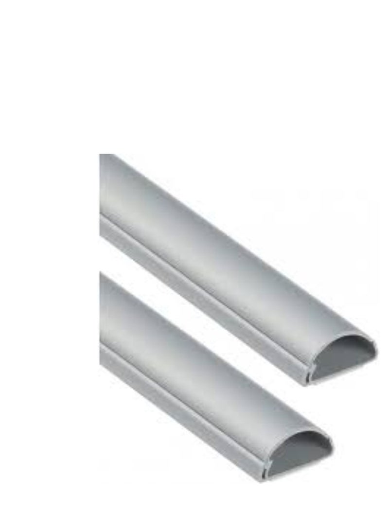 KNP KNP PVC Floor Trunking 14mm x 48mm is a Practical and Durable Solution for Organizing and Protecting Electrical Cables and Wires On Floors.  - Image 2