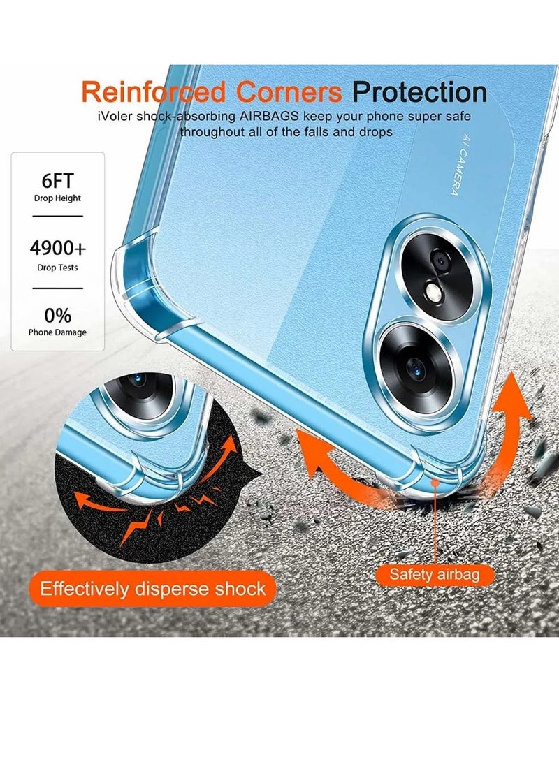 Oppo A38 (4g) & A18 (4g) Anti Shock Transperent Case