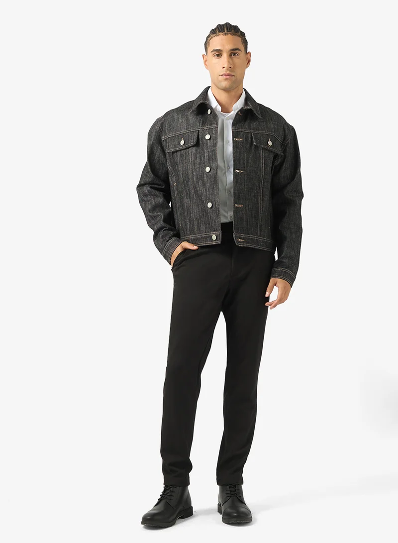 جاك اند جونز بنطلون كاجوال بقصة عادية