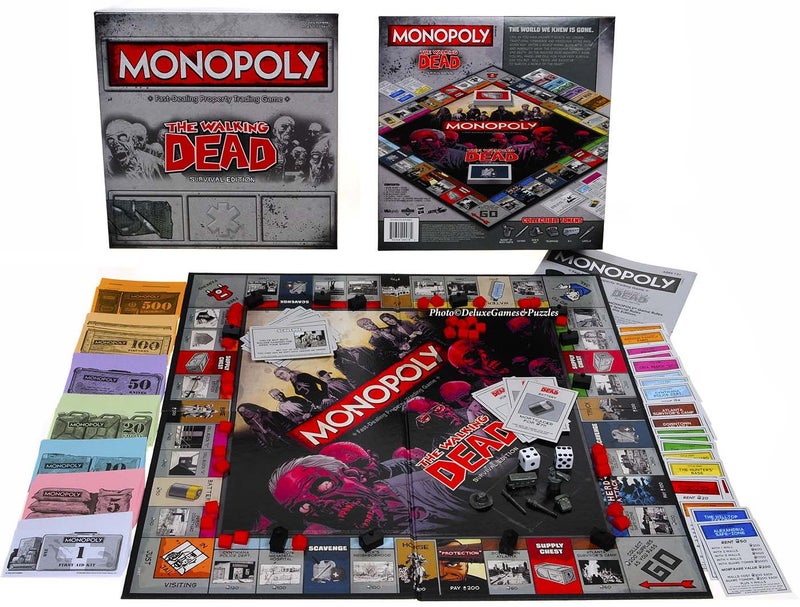 USAopoly Monopoly: The Walking Dead (Survival Edition) - Image 3
