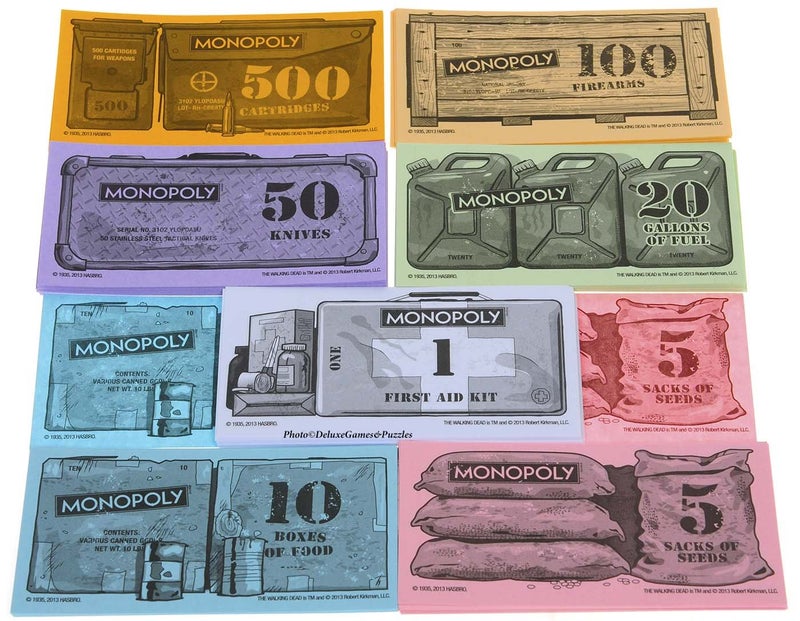 USAopoly Monopoly: The Walking Dead (Survival Edition) - Image 5