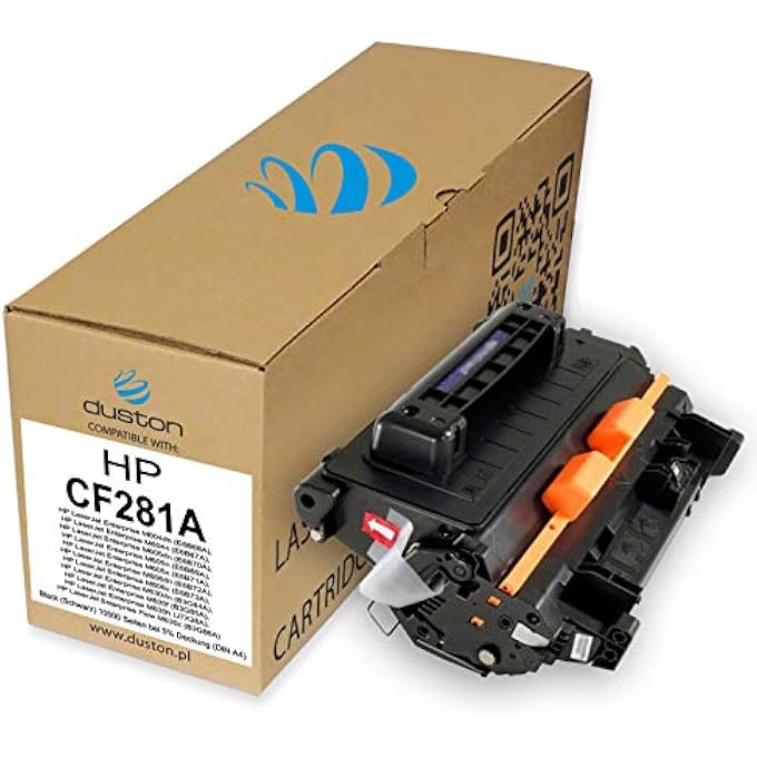 CF281A، حبر أسود 81A متوافق مع HP LaserJet Enterprise M604 M605 M606 M630 - Image 3