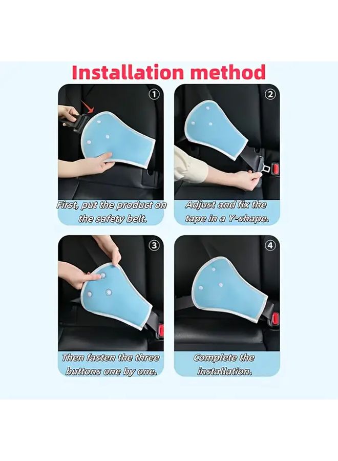 1 2pcs Car Seat Belt Shoulder Pads Pink Anti Chafing Friction Protection Soft Material Protective Cushion For Arms And Belly Safety Strap Covers With Armrests Mother S Day Travel Essentials - Image 3