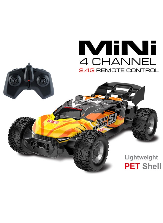 High Speed Remote Control Car Toy PVC Car Shell Cross Border Kids Boy Racing Car Climbing Car Toy Gift-Colors:8166 Blue 【charging Version】 Remote Control Racing - Image 5