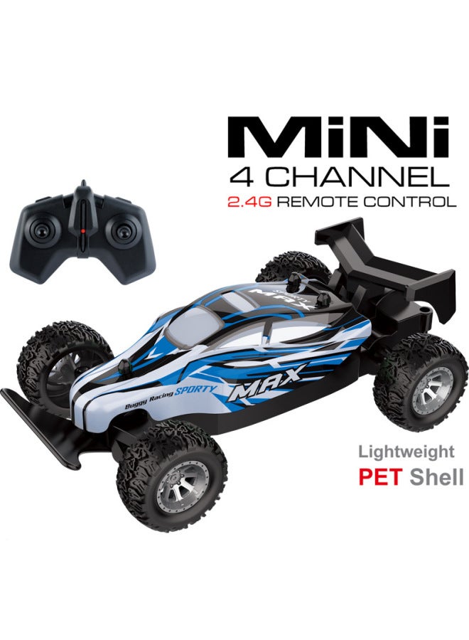 High Speed Remote Control Car Toy PVC Car Shell Cross Border Kids Boy Racing Car Climbing Car Toy Gift-Colors:8166 Blue 【charging Version】 Remote Control Racing - Image 1