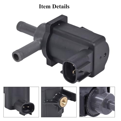 PANNUOSCS Vacuum Vapor Canister Purge Valve Solenoid Fit for 2004 2005 2006 2007 2008 Toyota Corolla/Highlander/Sienna/Avalon Vapor Canister Purge Solenoid for 3.0L 3.3L 3.5L Replace#90910-12259 - Image 3