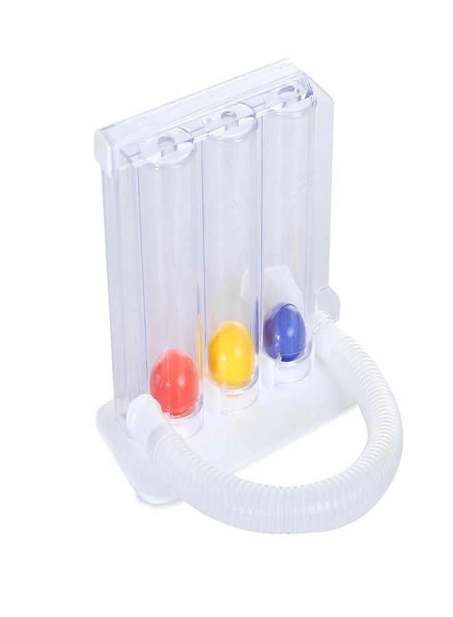 Madison Premium Spirometer for Breathing Exercise | Respirometer | Lung Exerciser | Washable, Hygienic & Detachable | Breath Measurement System | Respiratory Exerciser - Image 3