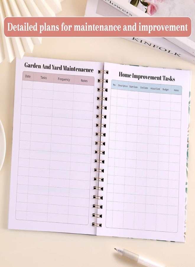 icceemee Undated Weekly Monthly Planner with Tabs, Hardcover Weekly and Monthly Calendar Planner Daily Planner with Tabs, Student Teacher School Family Planner (white, Large Size) - Image 4