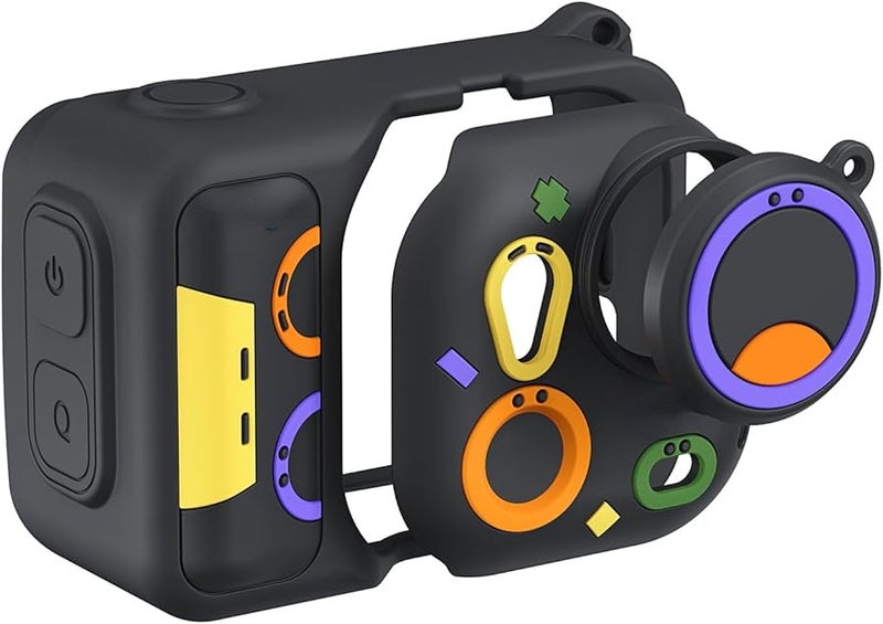 Insta360 Go Ultra Shockproof Silicone Case Detachable Cover With Lanyard Black - Image 3