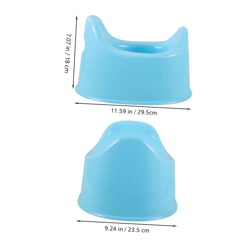 Portable Potty Training Toilet Seat For Boys And Girls Comfortable Design Blue - Image 3