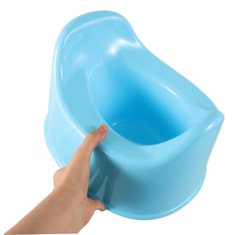 Portable Potty Training Toilet Seat For Boys And Girls Comfortable Design Blue - Image 4