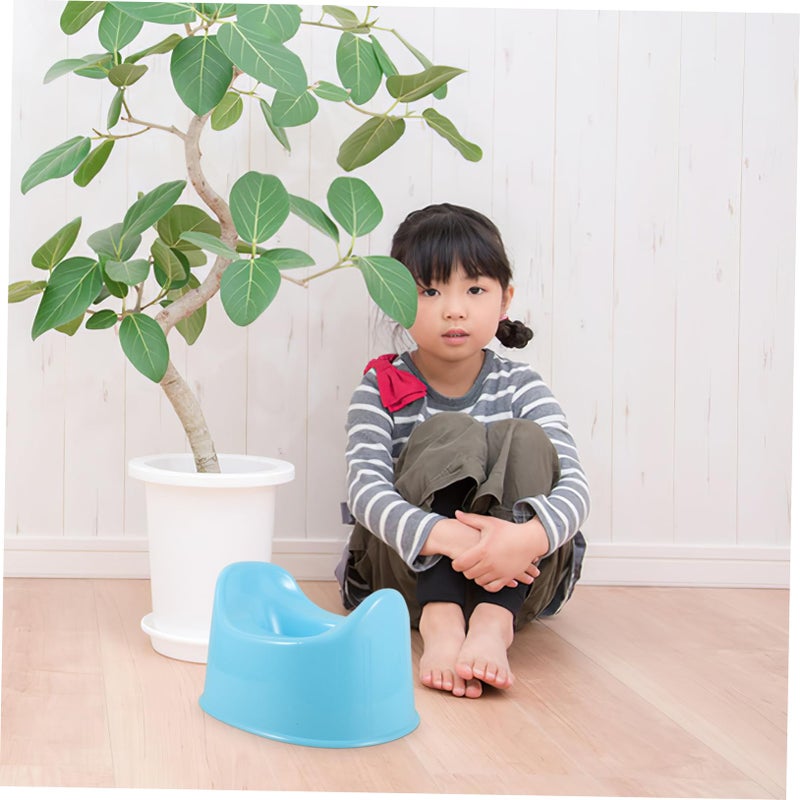 Portable Potty Training Toilet Seat For Boys And Girls Comfortable Design Blue - Image 5
