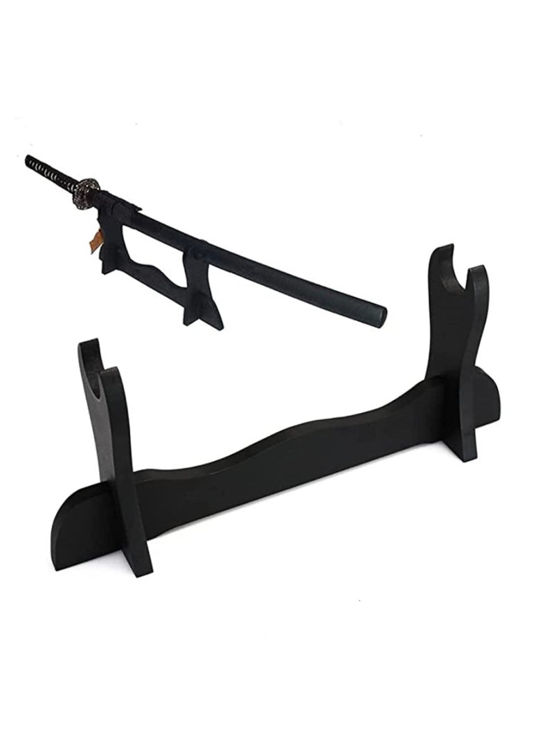 Wood Wall Mount Samurai Sword Holder Stand Hanger Bracket Rack Display Organizer Home Decoration Crafts - Image 1