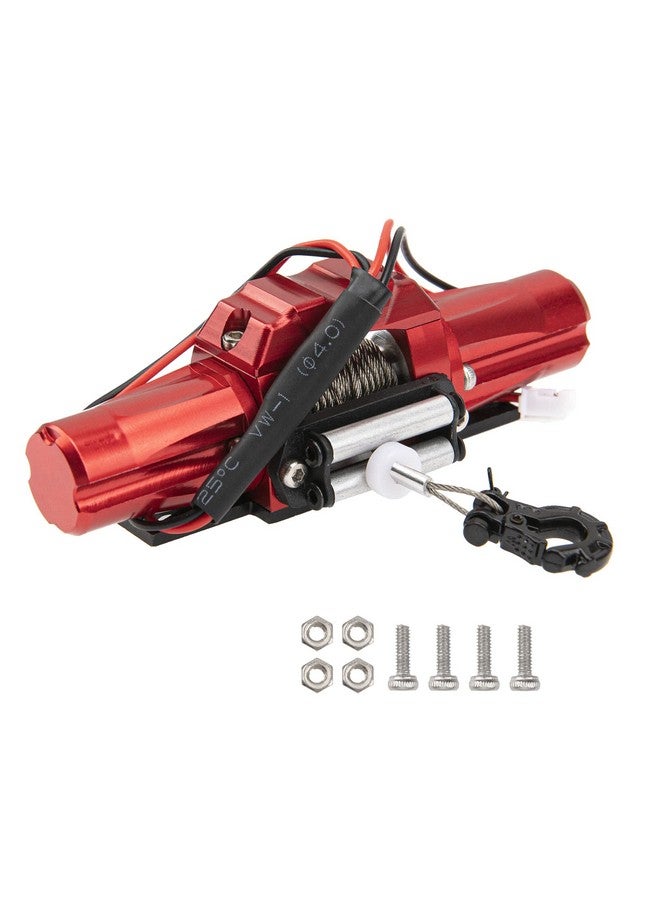 Vgoohobby Vgoohobby RC Car Winch,Universal Simulation Winch with Dual Motor Compatible with Traxxas TRX4 Axial SCX10 90046 D90 1/10 Scale RC Crawler Car - Image 1