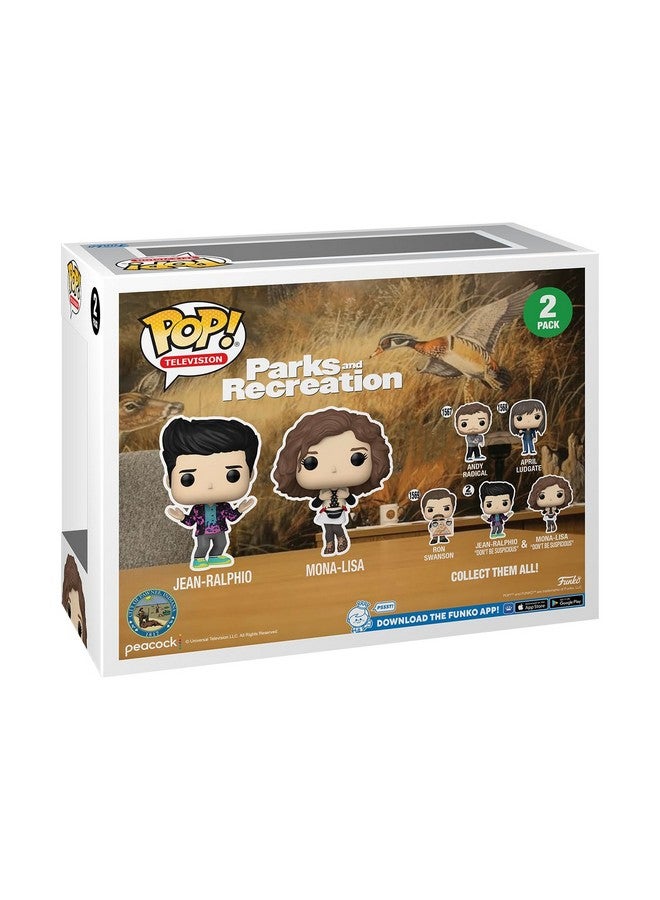 Funko Funko POP! TV: Parks & Recreation 15th Anniversary - Mona & Jean - Jean-Ralphio Saperstein - (2-Pack) - Collectable Vinyl Figure - Gift Idea - Official Merchandise - for Kids & Adults - TV Fans  - Image 3