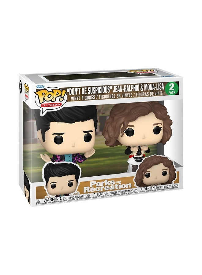 Funko Funko POP! TV: Parks & Recreation 15th Anniversary - Mona & Jean - Jean-Ralphio Saperstein - (2-Pack) - Collectable Vinyl Figure - Gift Idea - Official Merchandise - for Kids & Adults - TV Fans  - Image 1