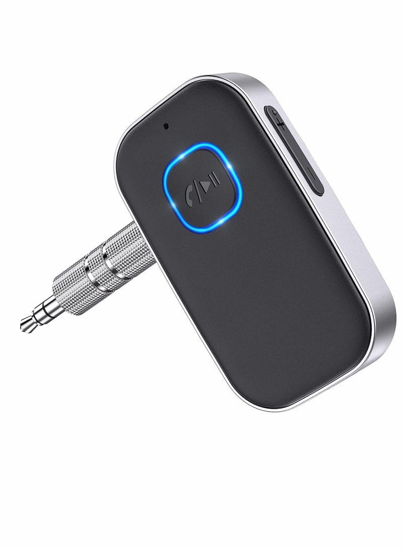Bluetooth Aux Adapter, Car Bluetooth Receiver, Bluetooth 5.0 Noise Cancelling Bluetooth Car Adapter - Image 1