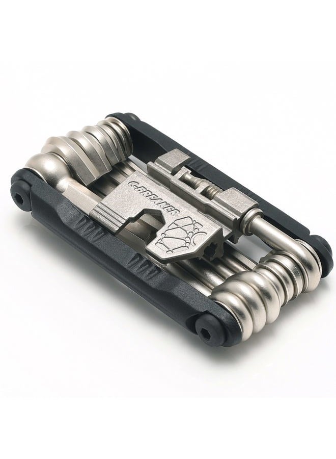 CECO USA 20 Function Bike Tool with Chain Breaker - Bicycle Multi Tool - Heavy Duty, Compact Pocket Sized, Lightweight - High Strength CR-V 6150 Tool Steel - Easy to Carry - Image 1